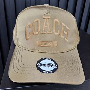 Coach Tan Baseball Cap